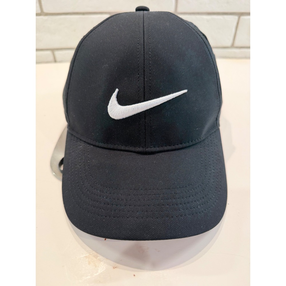 Nike Golf Legacy 91 Hat Mens‎ OSFM Black Perforated Adjustable Cap 856831-010